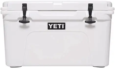 White Yeti Camping Cooler