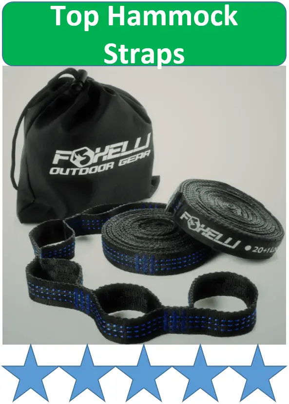 Foxelli camping hammock strap picture